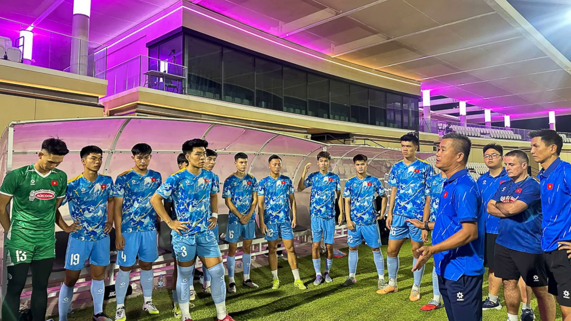 U23 Việt Nam thua s&aacute;t n&uacute;t U23 Qatar tại UAE giao hữu