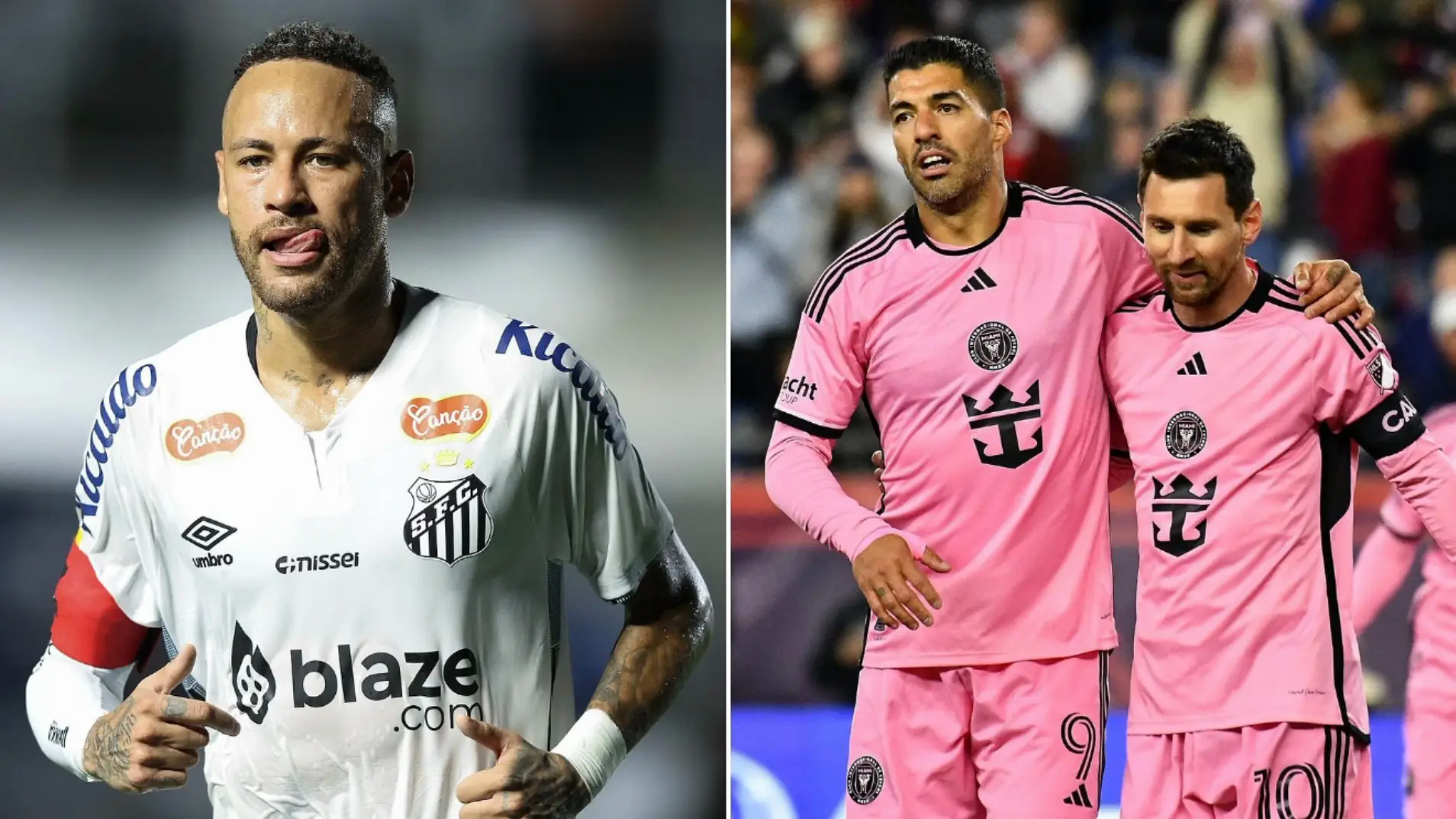 Inter Miami c&acirc;n nhắc t&aacute;i hợp Neymar-Lionel Messi-Luis Suarez