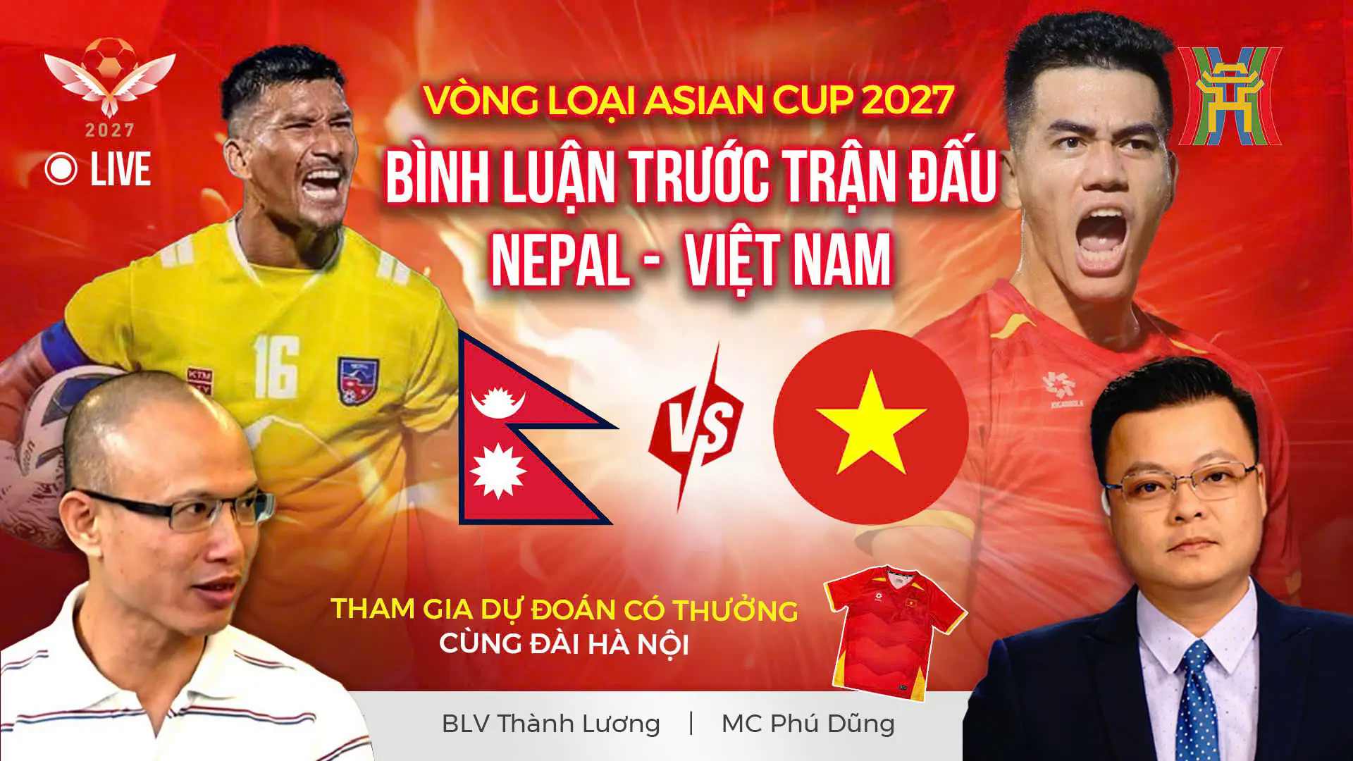B&igrave;nh luận trước trận đấu Nepal - Việt Nam