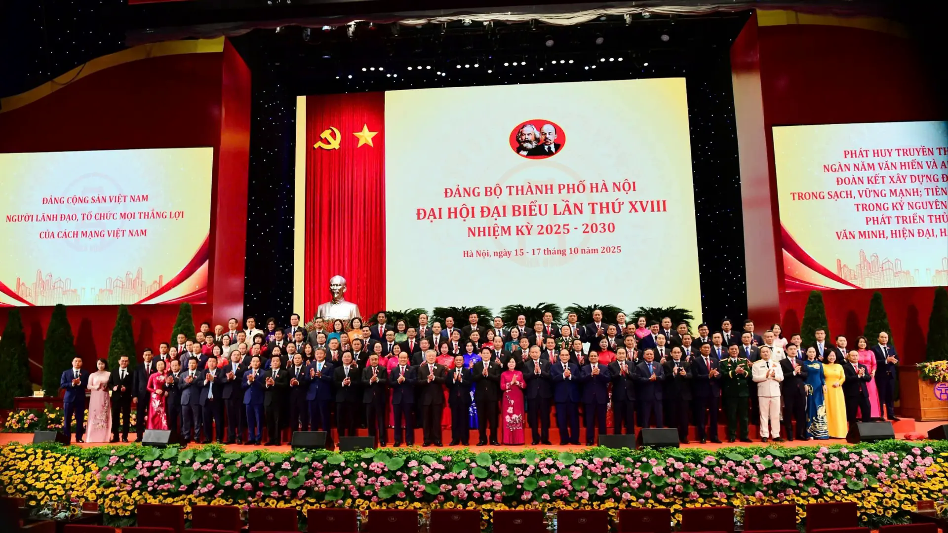 Ban Chấp h&agrave;nh Đảng bộ TP H&agrave; Nội kho&aacute; XVIII sẽ ra mắt ng&agrave;y 17/10