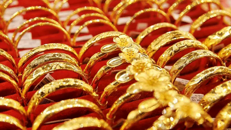 Gi&aacute; v&agrave;ng h&ocirc;m nay giảm mạnh