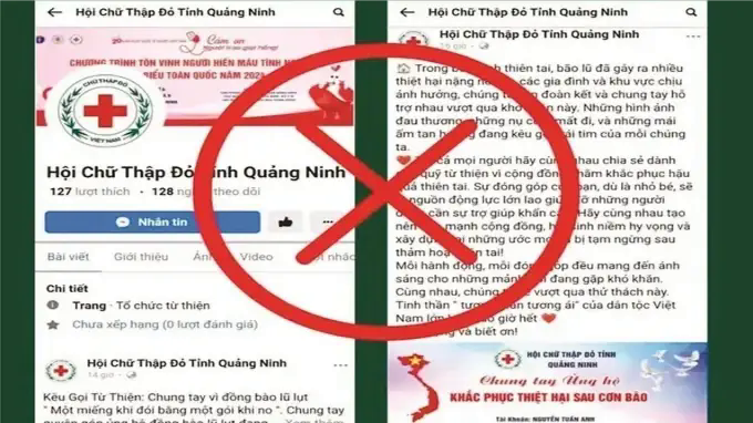 Chi&ecirc;u tr&ograve; lừa đảo k&ecirc;u gọi ủng hộ đồng b&agrave;o lũ lụt