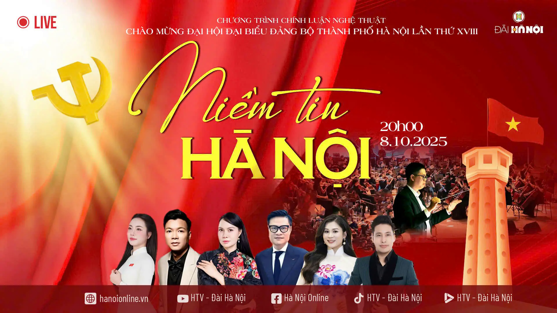 Chương tr&igrave;nh ch&iacute;nh luận nghệ thuật 'Niềm tin H&agrave; Nội'