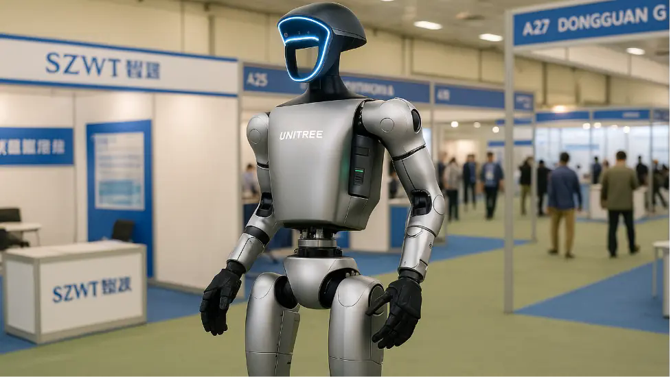 Triển l&atilde;m GEIMS Việt nam 2025 ch&agrave;o th&aacute;ng 11 bằng m&agrave;n tr&igrave;nh diễn robot Unitree G1 thế hệ mới