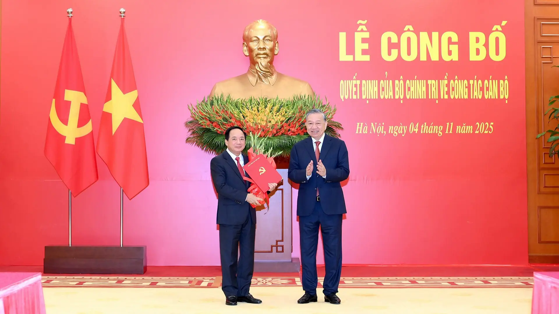Đại tướng Trịnh Văn Quyết được điều động giữ chức Trưởng Ban Tuy&ecirc;n gi&aacute;o v&agrave; D&acirc;n vận Trung ương