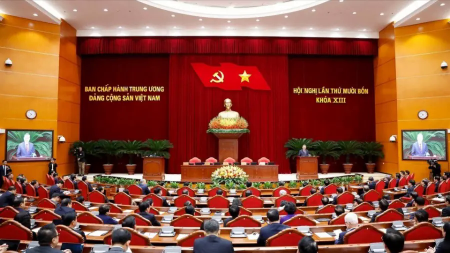 Th&ocirc;ng b&aacute;o Hội nghị lần thứ 14 Ban Chấp h&agrave;nh Trung ương Đảng kh&oacute;a XIII
