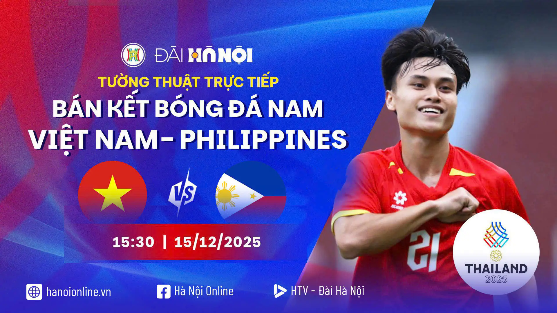 B&aacute;n kết b&oacute;ng đ&aacute; nam Việt Nam - Philippines