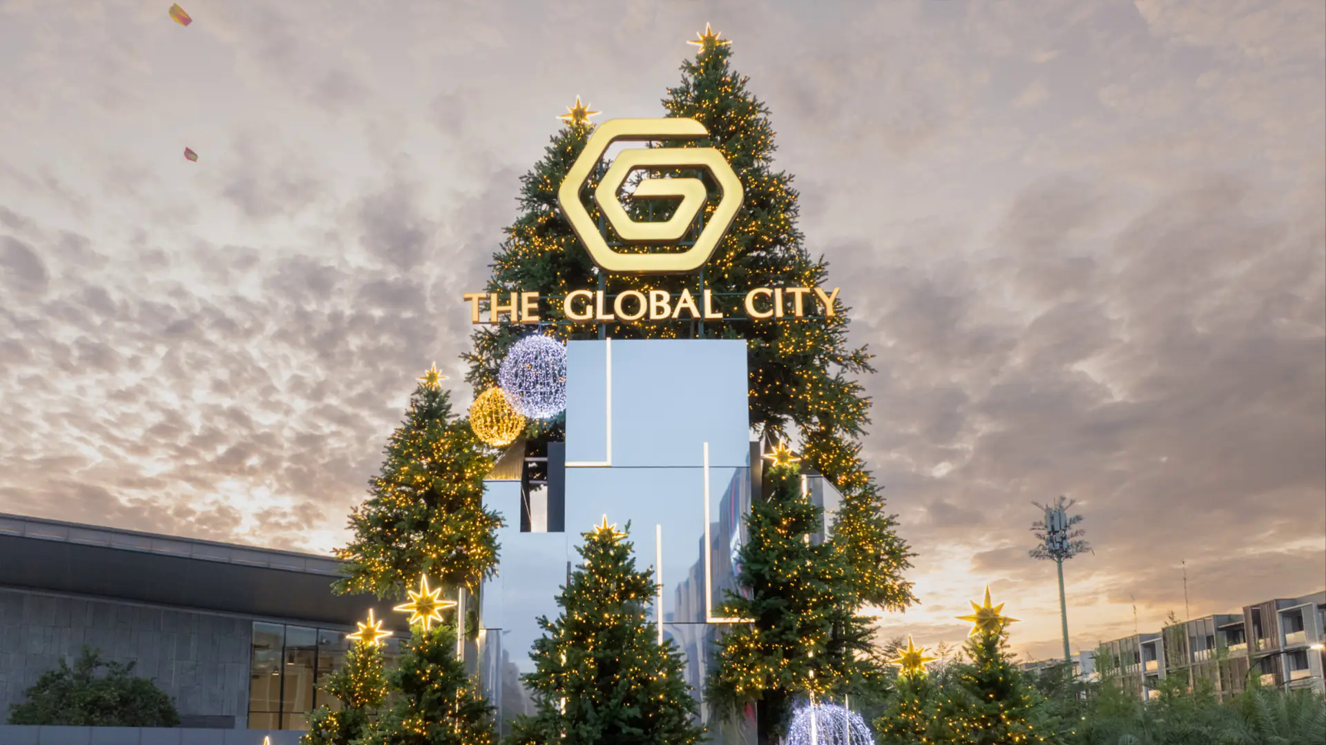 Global Festive - Thắp s&aacute;ng m&ugrave;a lễ hội tại The Global City