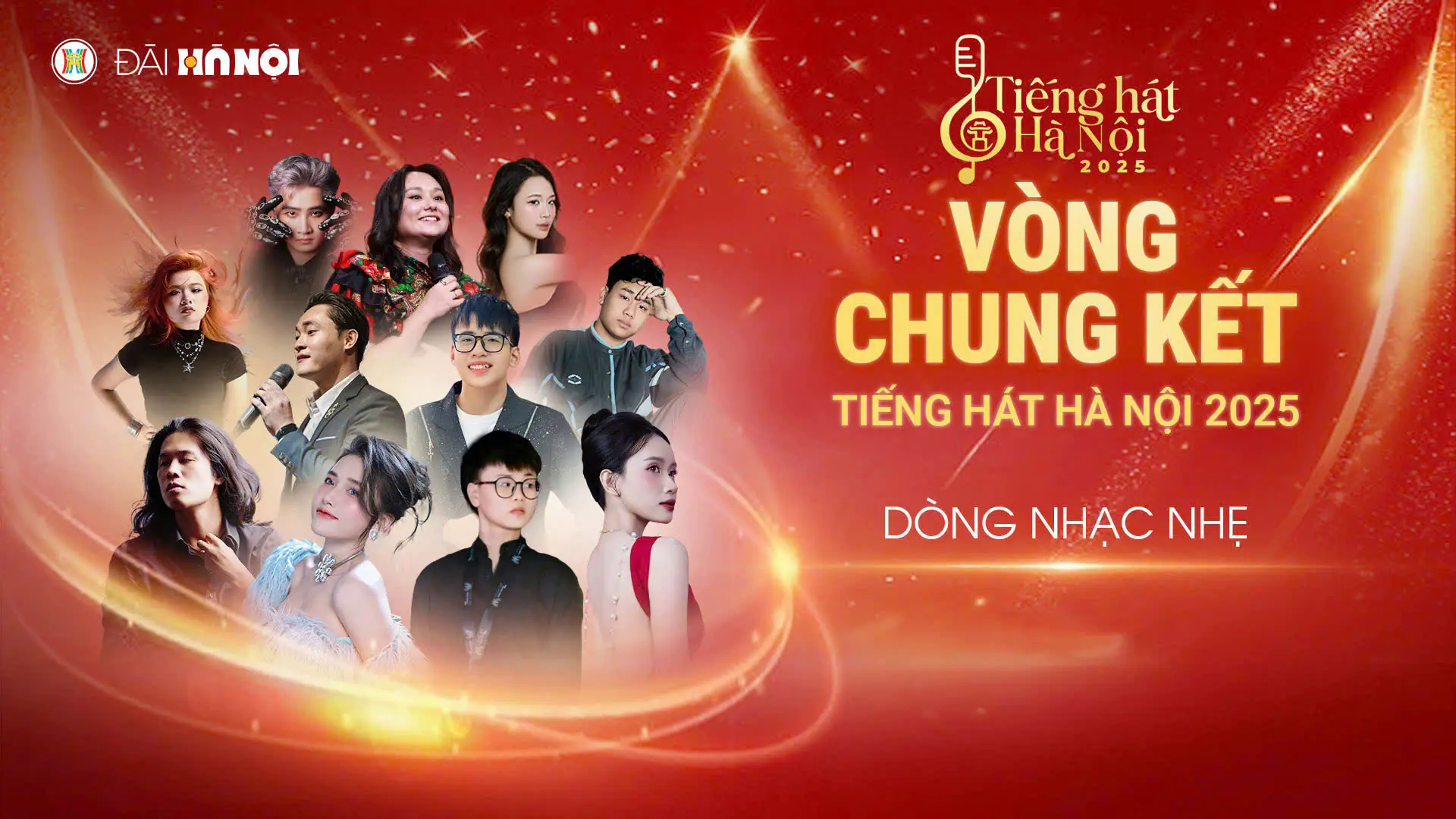 V&ograve;ng Chung kết Tiếng h&aacute;t H&agrave; Nội 2025 - D&ograve;ng nhạc nhẹ