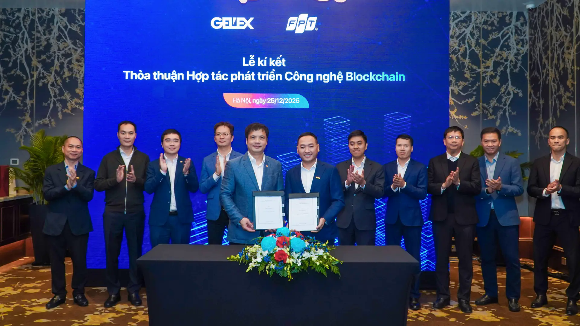 FPT v&agrave; GELEX hợp t&aacute;c chiến lược ph&aacute;t triển c&ocirc;ng nghệ blockchain