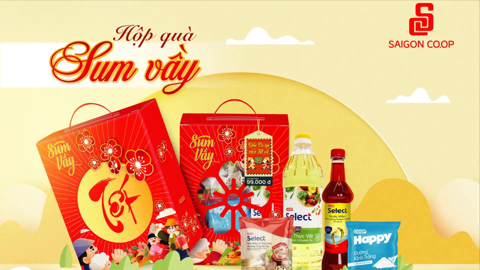 Giỏ qu&agrave; Tết 2026 ưu đ&atilde;i đến 32% đ&aacute;p ứng nhu cầu đủ - đ&uacute;ng &ndash; tiết kiệm