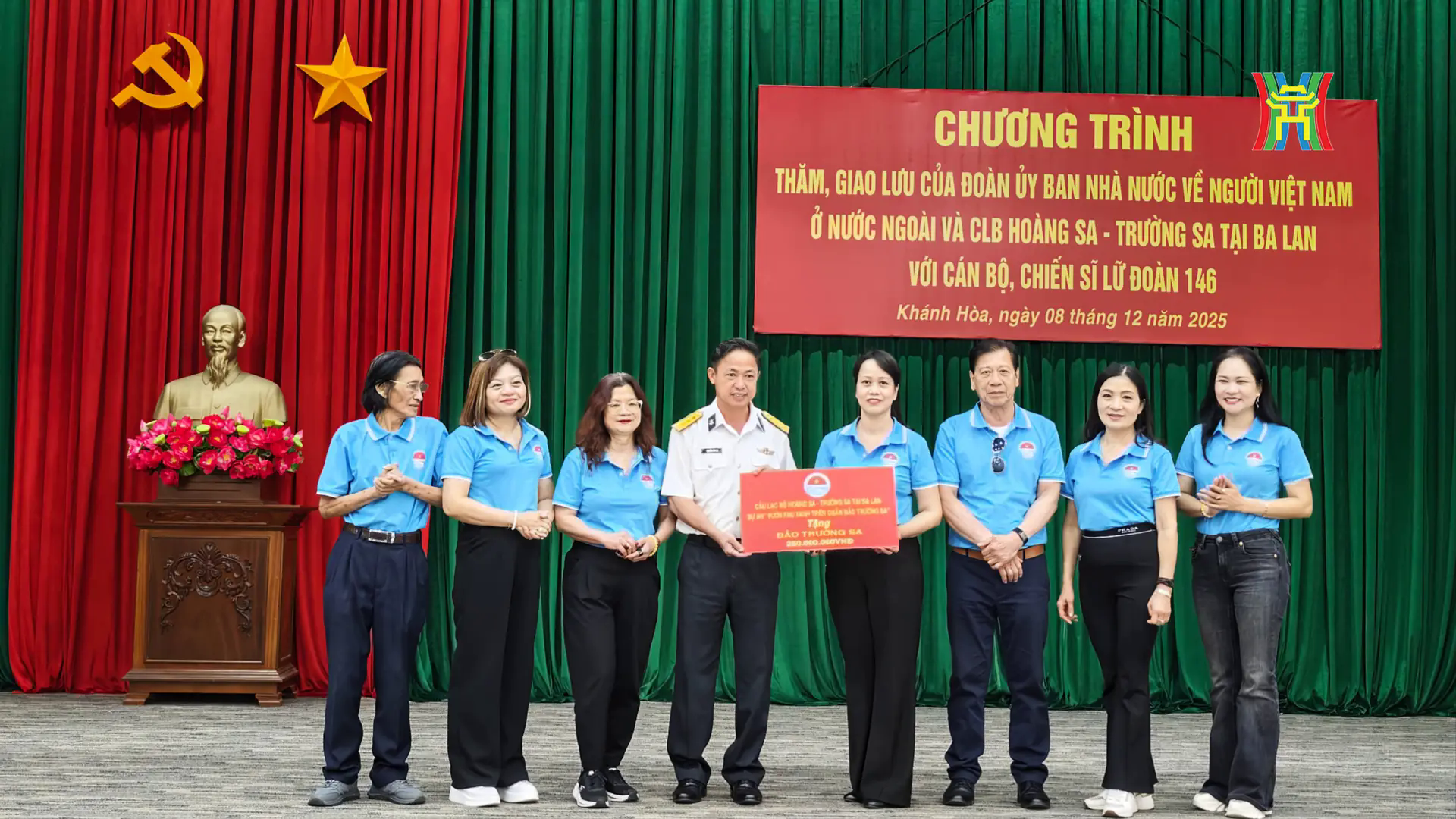 Vườn rau nghĩa t&igrave;nh kiều b&agrave;o tặng Trường Sa