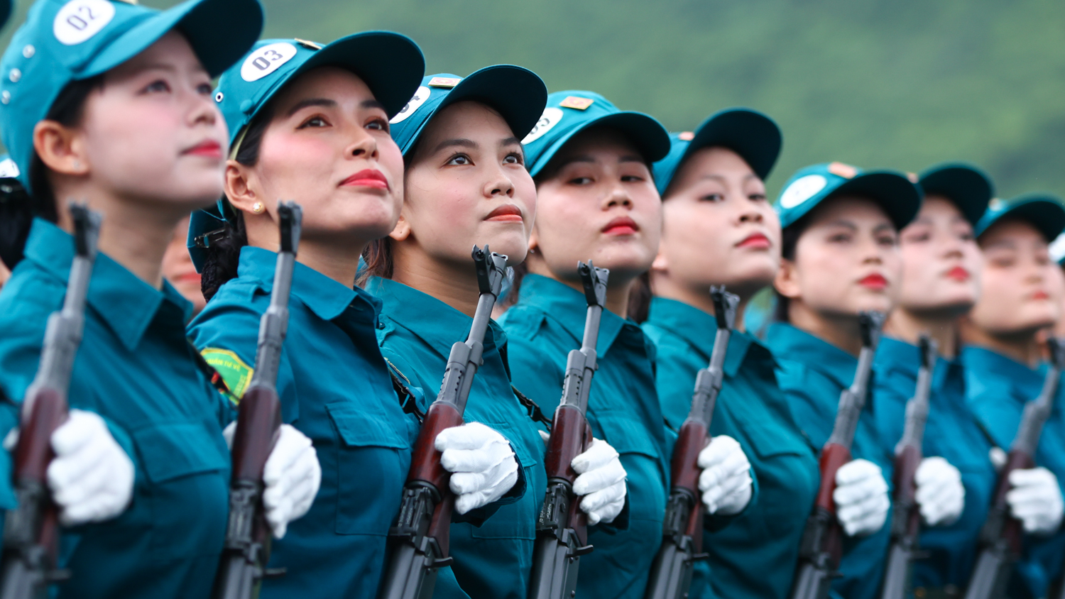 Hợp luyện chuẩn bị lễ diễu binh 80 năm Quốc kh&aacute;nh 2025