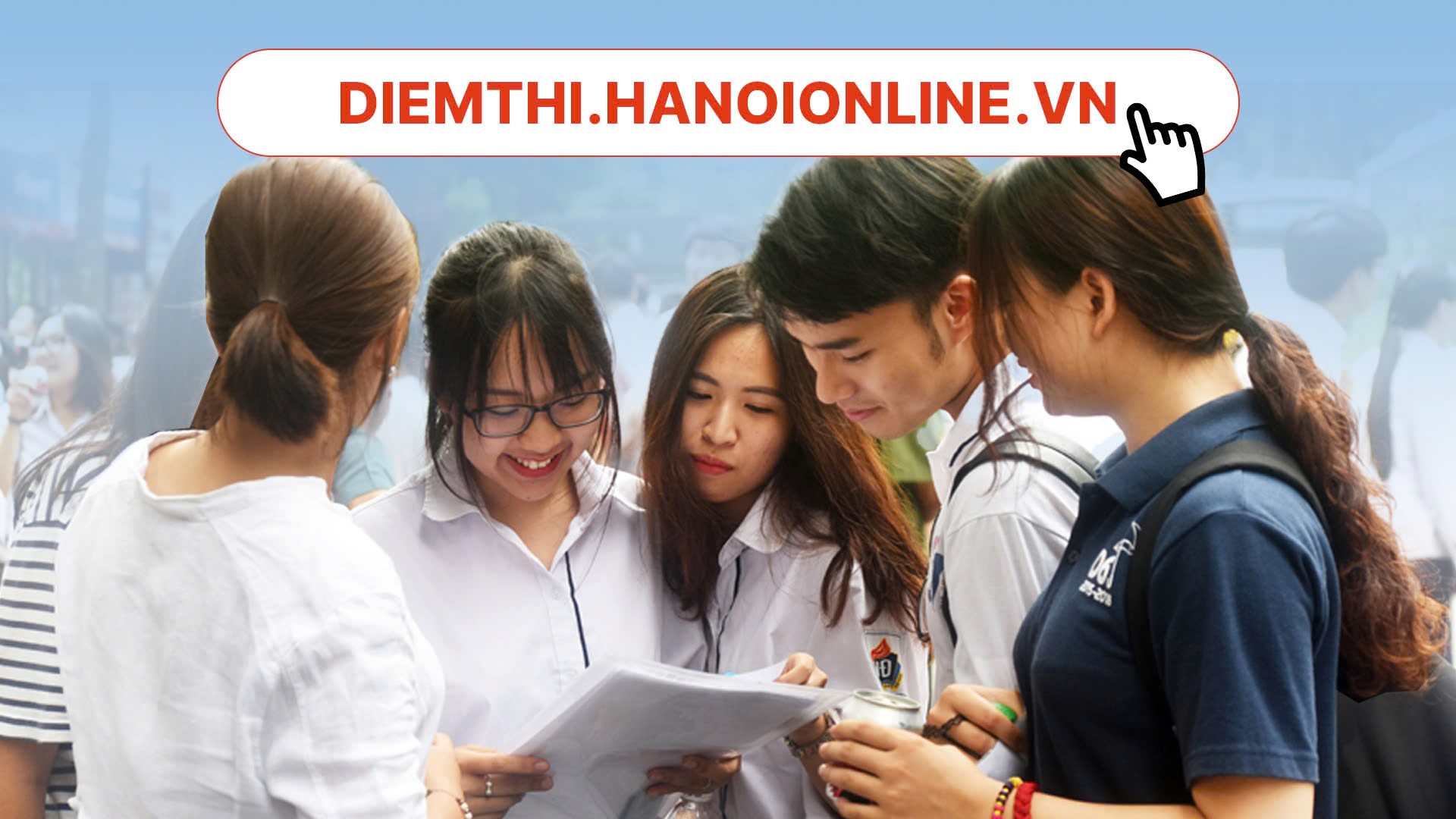 Tra cứu điểm thi TN THPT 2025 tr&ecirc;n App HanoiON Đ&agrave;i H&agrave; Nội.
