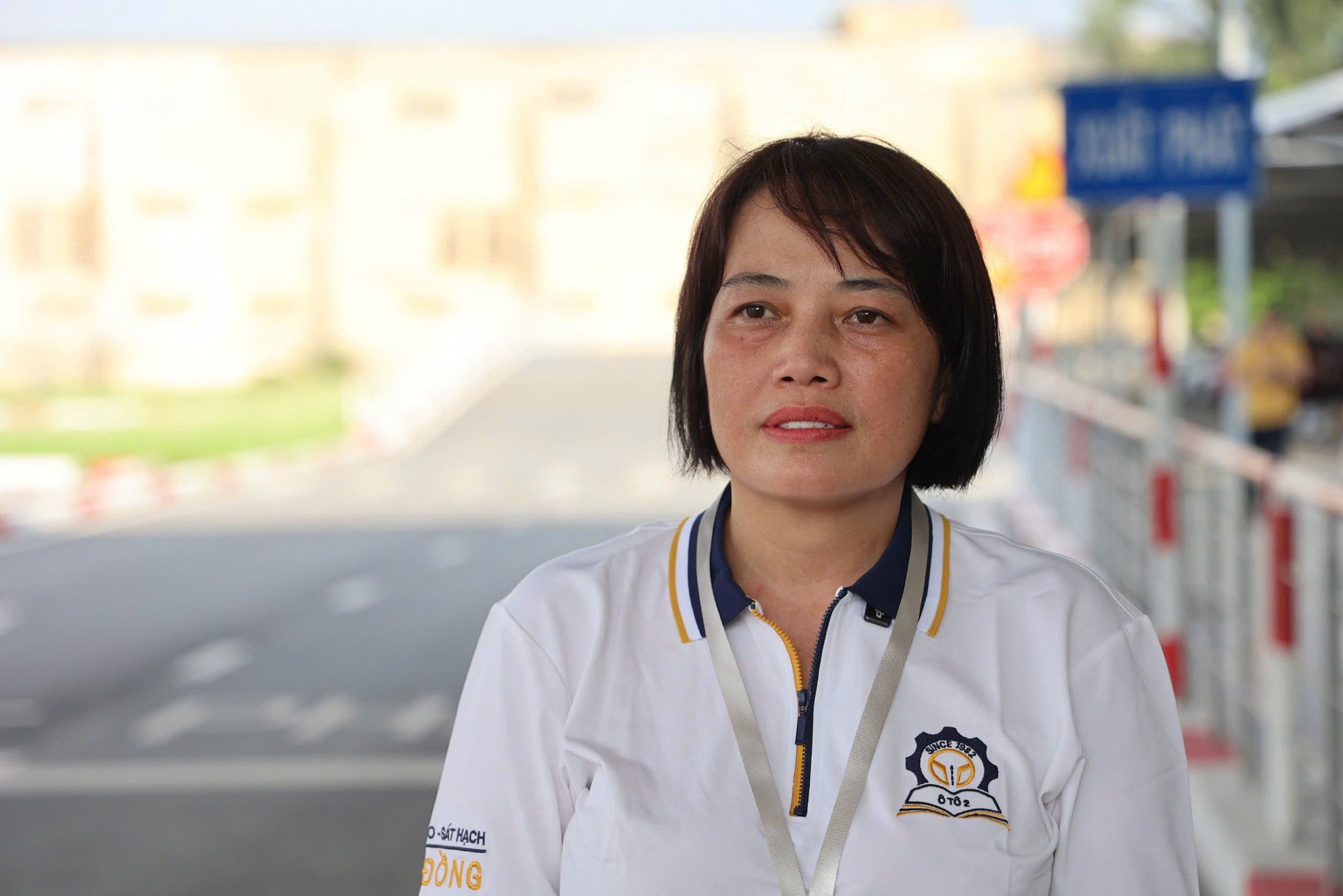 B&agrave; Tạ Thanh Phương &ndash; Gi&aacute;m đốc Trung t&acirc;m s&aacute;t hạch l&aacute;i xe của C&ocirc;ng ty cổ phần vận tải &ocirc; t&ocirc; số 2