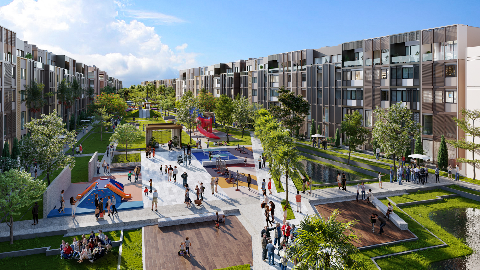 The Global City - &lsquo;th&agrave;nh phố điểm hẹn&rsquo; tại 'si&ecirc;u đ&ocirc; thị' lớn nhất Việt Nam