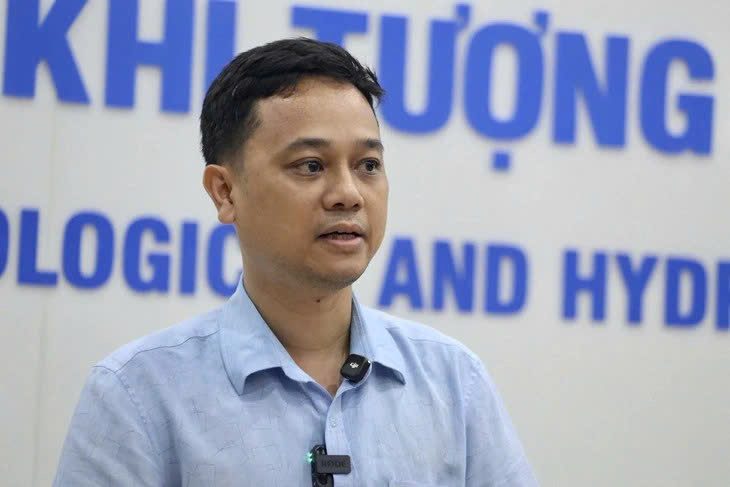 &Ocirc;ng Nguyễn Văn Hiệp - ph&oacute; gi&aacute;m đốc Đ&agrave;i Kh&iacute; tượng thủy văn Bắc Bộ