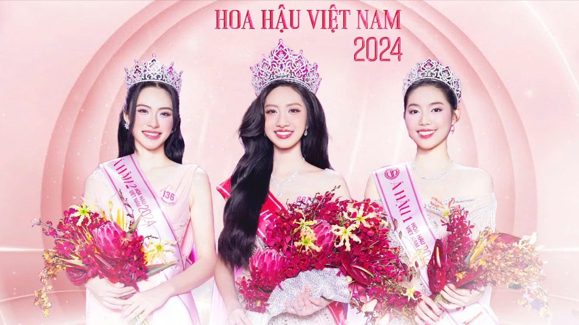 Giao lưu trực tuyến c&ugrave;ng Top 3 Hoa hậu Việt Nam 2024