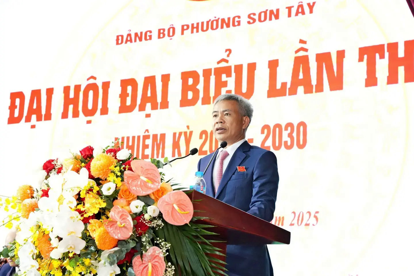 B&iacute; thư Đảng ủy, Chủ tịch HĐND phường Sơn T&acirc;y Ng&ocirc; Đ&igrave;nh Ngũ