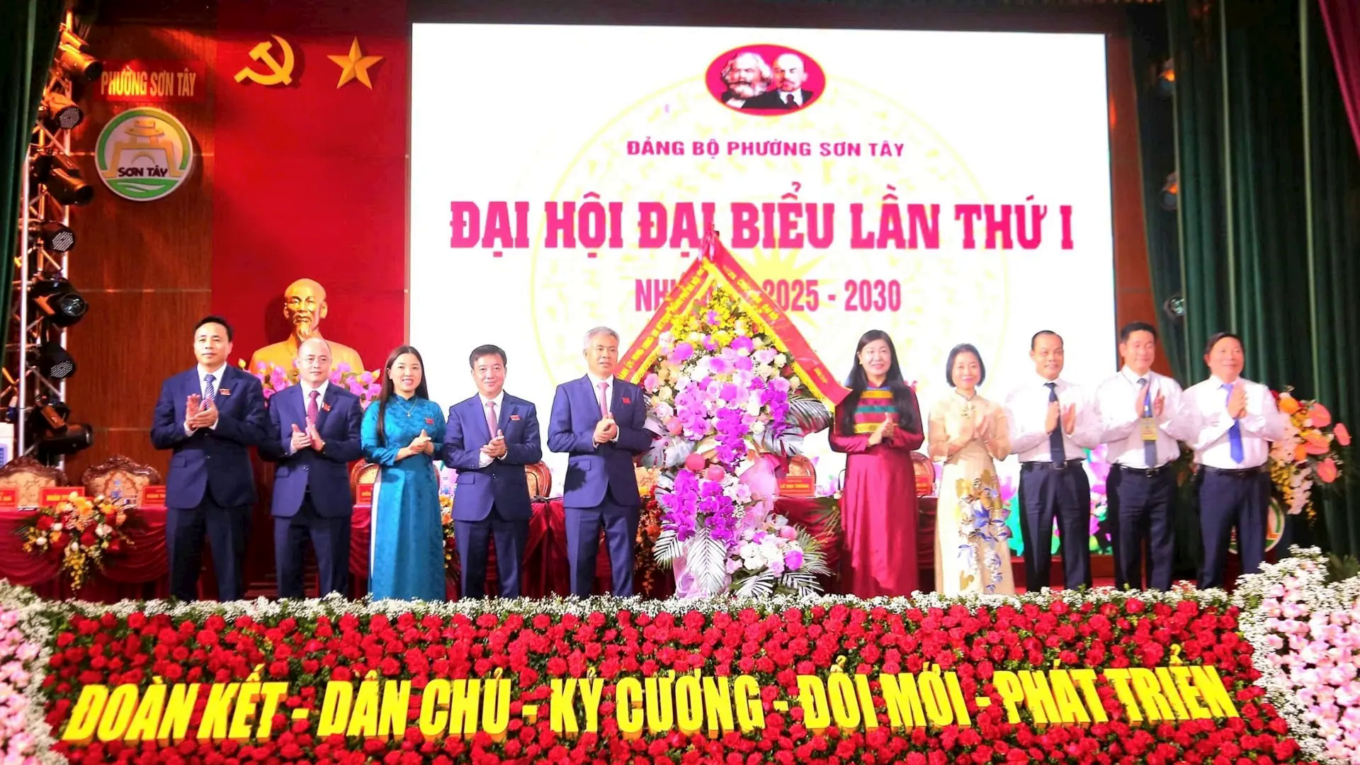 Phường Sơn T&acirc;y tổ chức Đại hội Đảng bộ lần thứ I