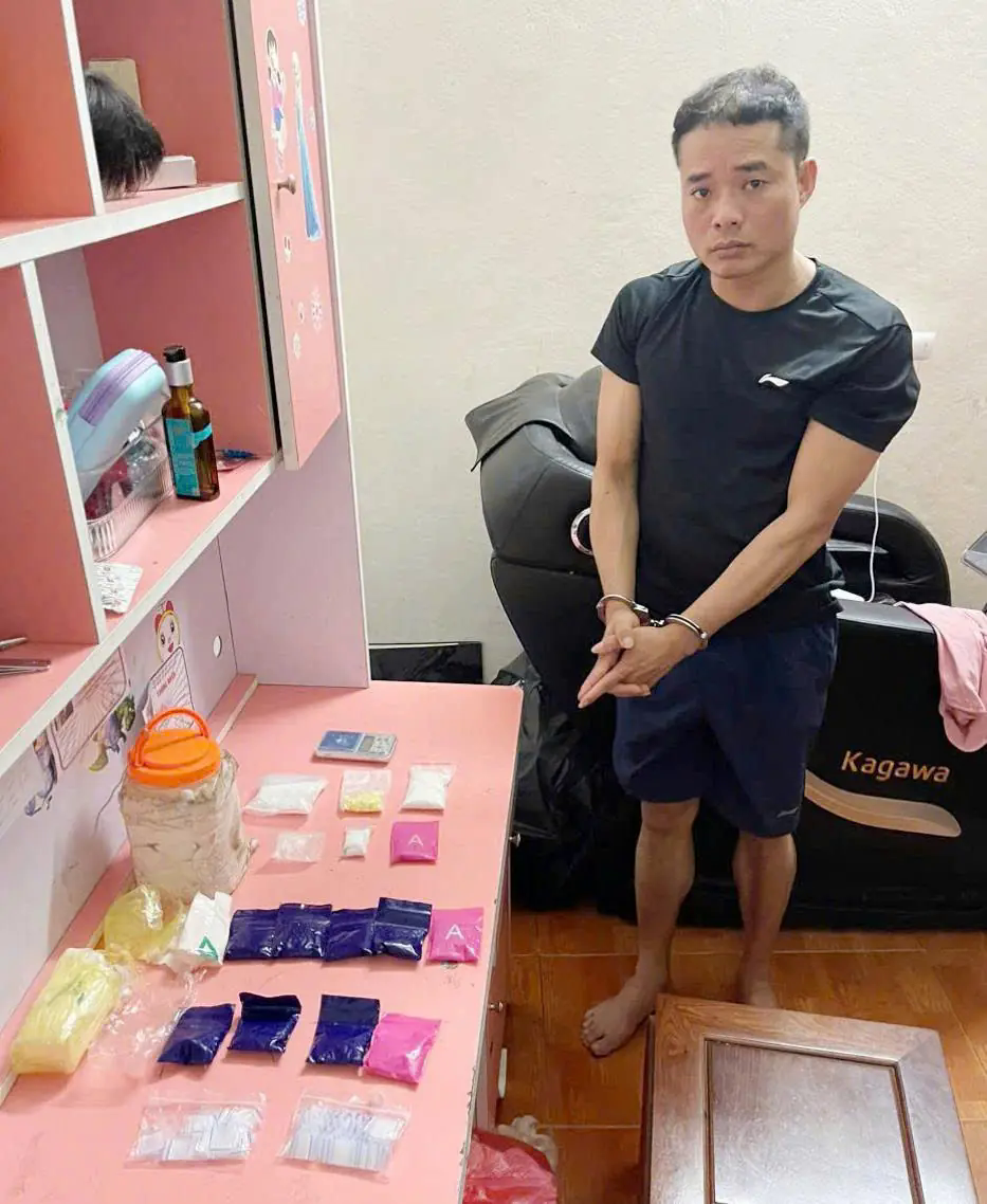 ma t&uacute;y thu giữ tại hiện trường