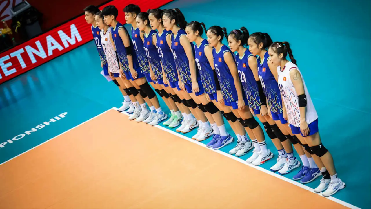 Li&ecirc;n đo&agrave;n b&oacute;ng chuyền Việt Nam th&ocirc;ng tin về đội U21 nữ