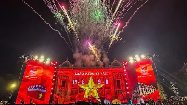H&igrave;nh ảnh đặc sắc t&aacute;i hiện 'H&agrave; Nội - Từ m&ugrave;a thu lịch sử năm 1945'