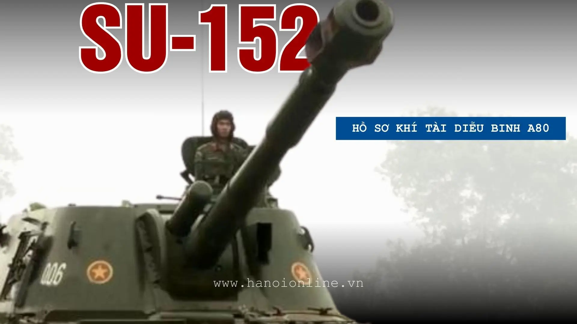SU 152 sở hữu ph&aacute;o 152 mm &ndash; hỏa lực vạn năng