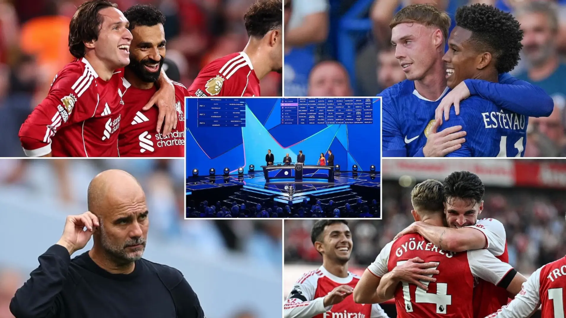 Arsenal &lsquo;thắng lớn&rsquo; tại lễ bốc thăm Champions League