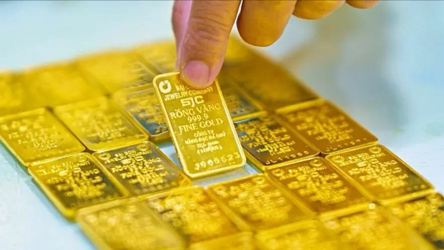 Gi&aacute; v&agrave;ng miếng SJC giảm 200 ngh&igrave;n đồng/lượng b&aacute;n ra
