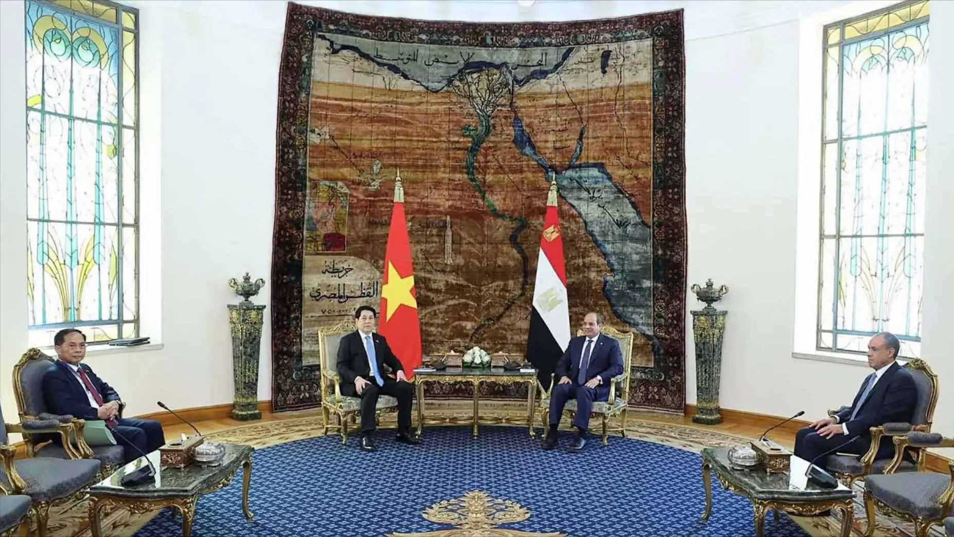 Tuy&ecirc;n bố chung Việt Nam - Ai Cập