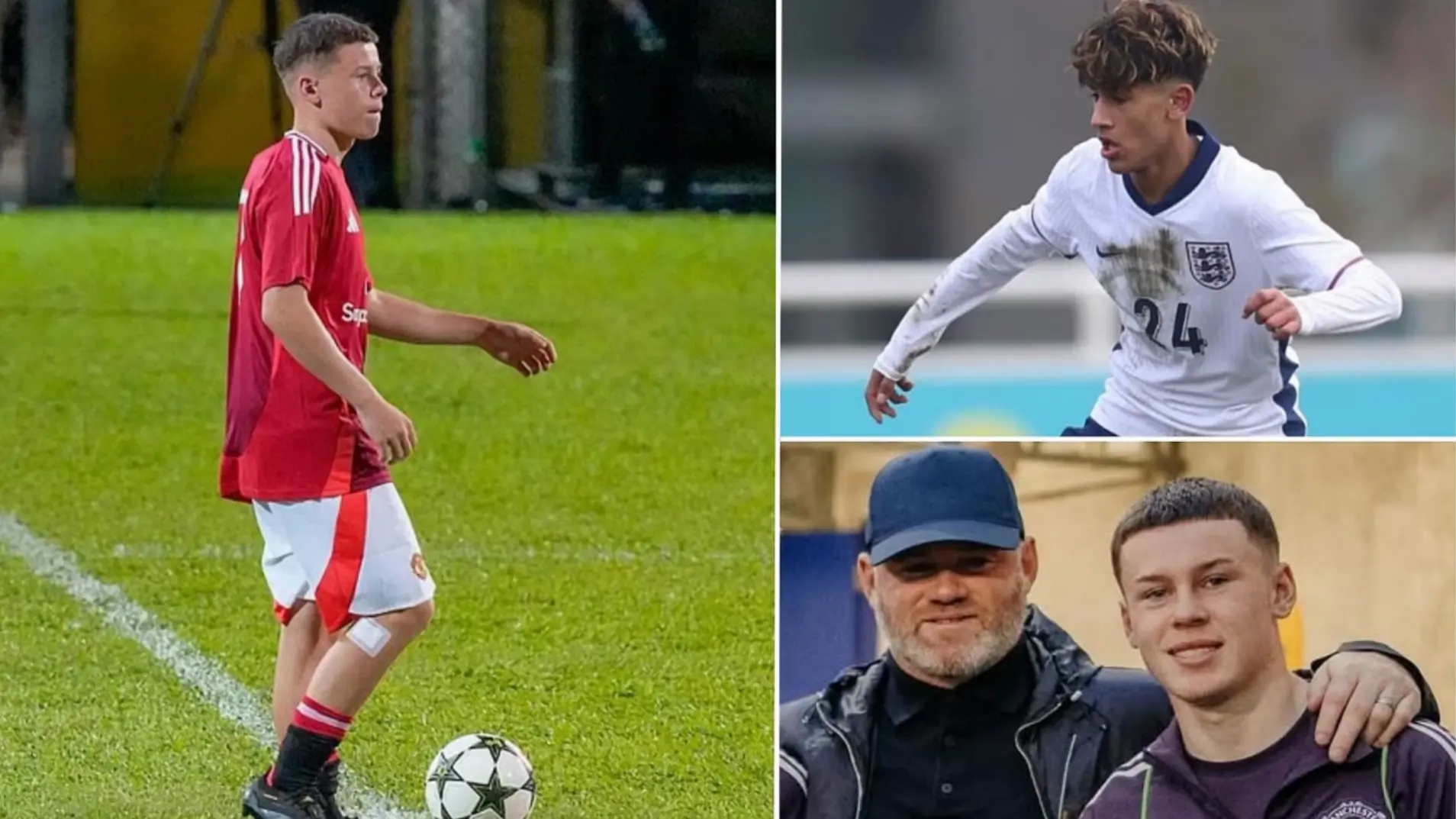 Con trai Rooney gi&uacute;p Man United thắng trận mở m&agrave;n giải U19