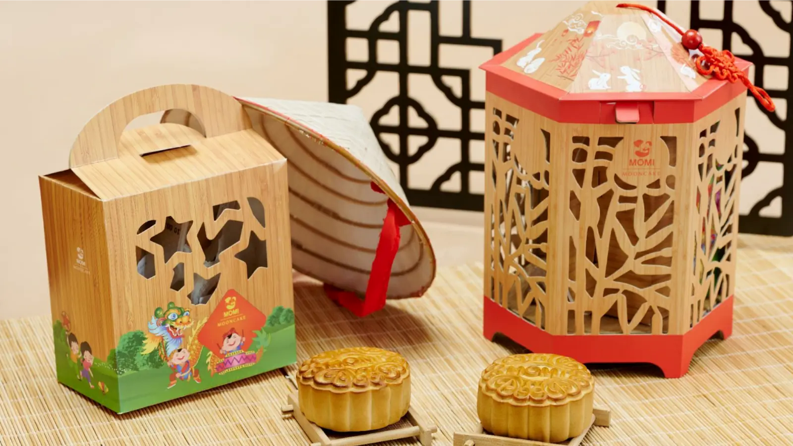 Hộp Trung thu Đ&egrave;n Lồng - sợi d&acirc;y kết nối y&ecirc;u thương