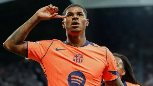 Rashford tỏa s&aacute;ng rực rỡ trong ng&agrave;y thay thế Lamine Yamal