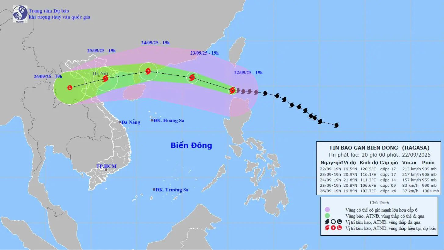 Sẵn s&agrave;ng phương &aacute;n học trực tuyến khi si&ecirc;u b&atilde;o Ragasa đổ bộ