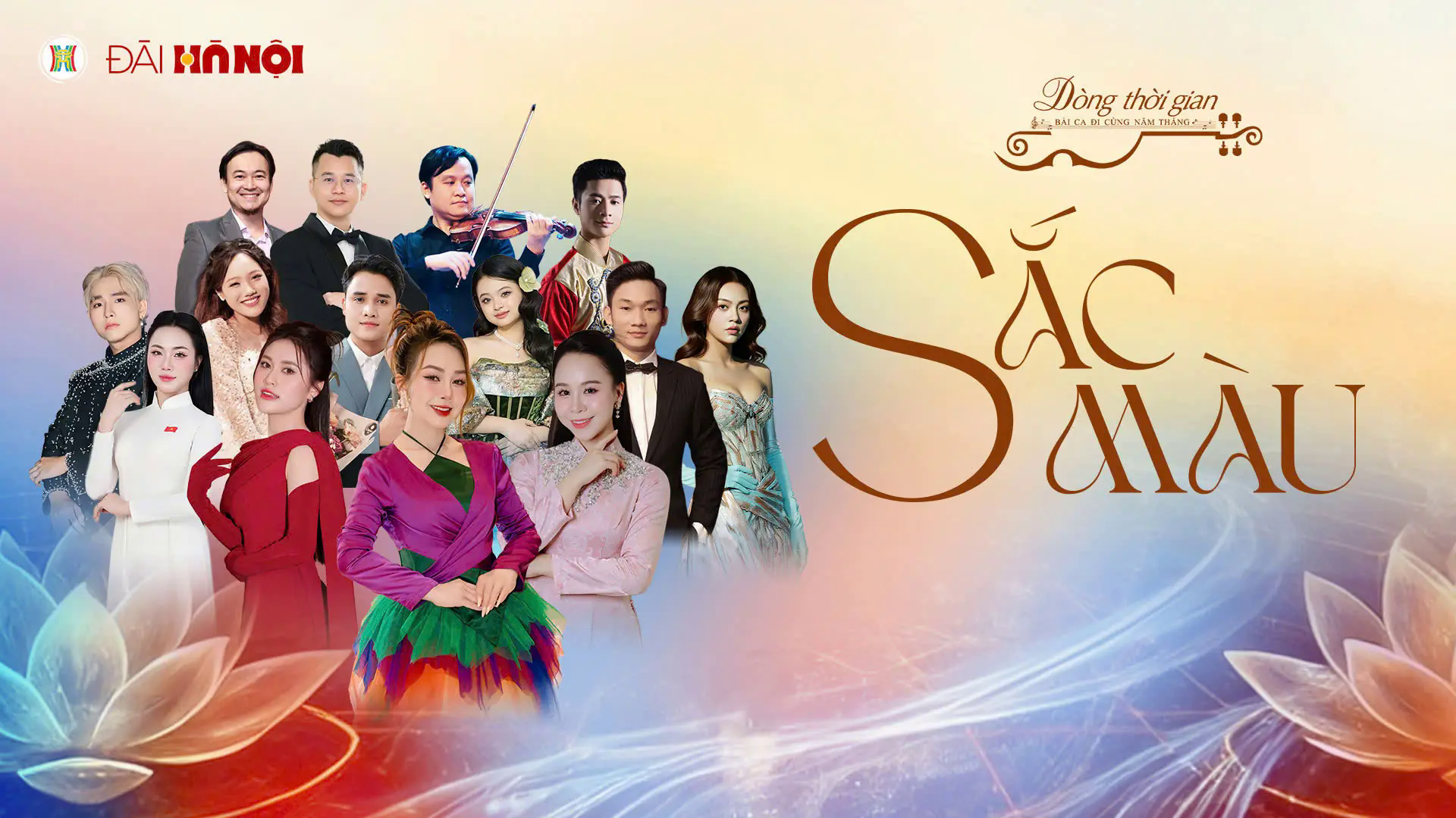 D&ograve;ng thời gian: Sắc m&agrave;u