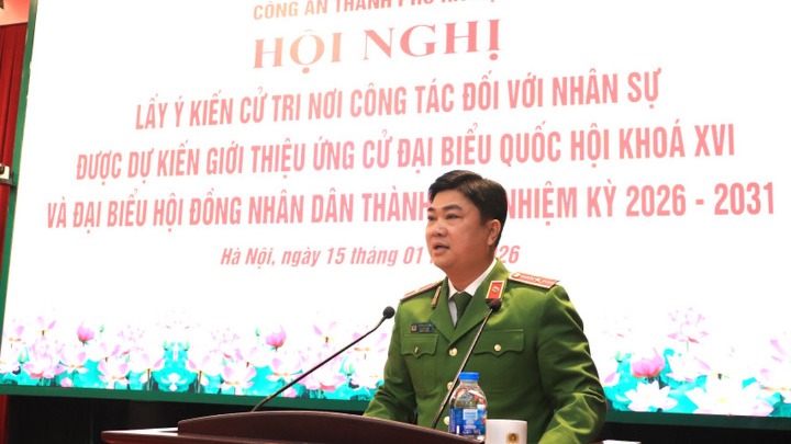 CAHN giới thiệu Ph&oacute; Gi&aacute;m đốc Dương Đức Hải ứng cử ĐBQH kh&oacute;a XVI