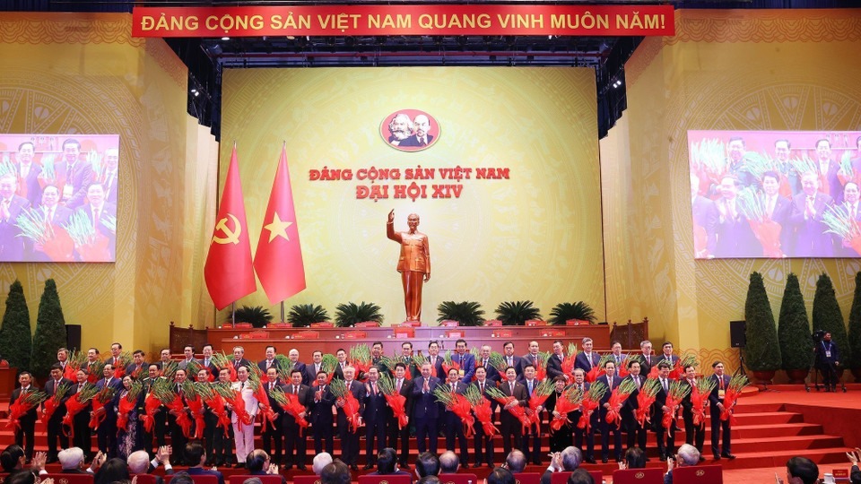 To&agrave;n cảnh lễ bế mạc Đại hội lần thứ XIV của Đảng Cộng sản Việt Nam