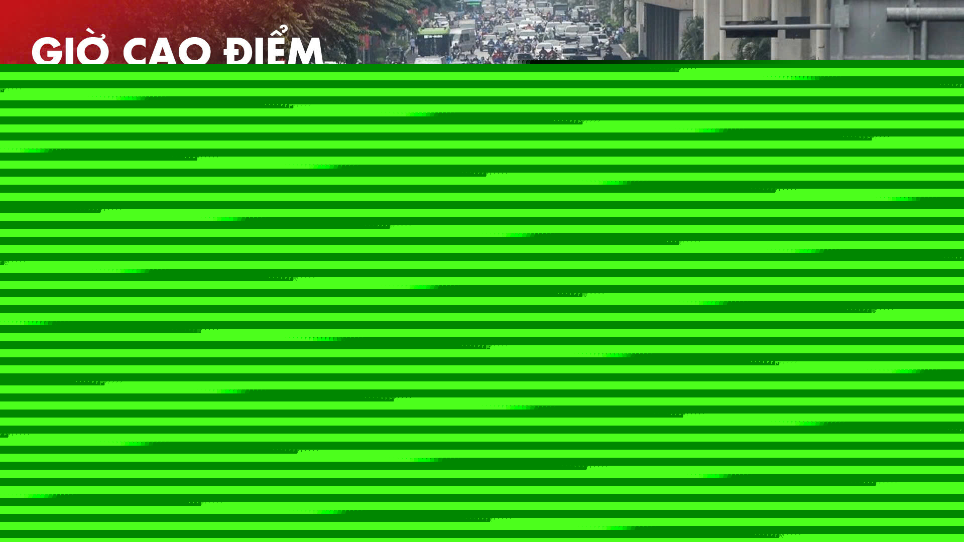Giờ cao điểm: Giao th&ocirc;ng H&agrave; Nội chiều 29/1