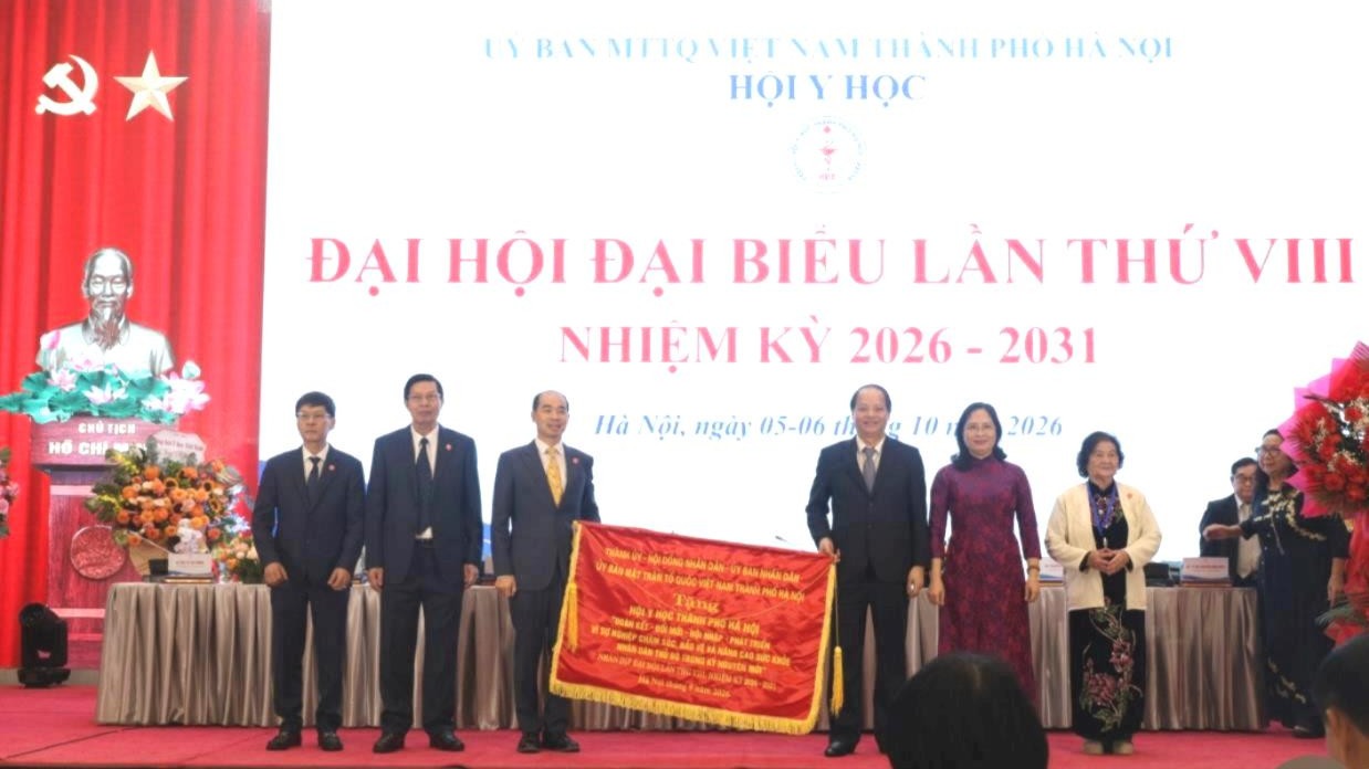 Đại hội đại biểu Hội Y học th&agrave;nh phố H&agrave; Nội lần thứ VIII: Đổi mới phương thức hoạt động, ph&aacute;t huy tr&iacute; tuệ đội ngũ thầy thuốc Thủ đ&ocirc;