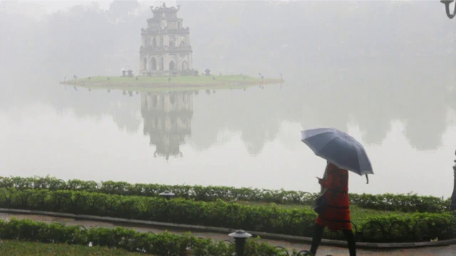 Thời tiết 7/2: H&agrave; Nội mưa nhỏ rải r&aacute;c, trời lạnh