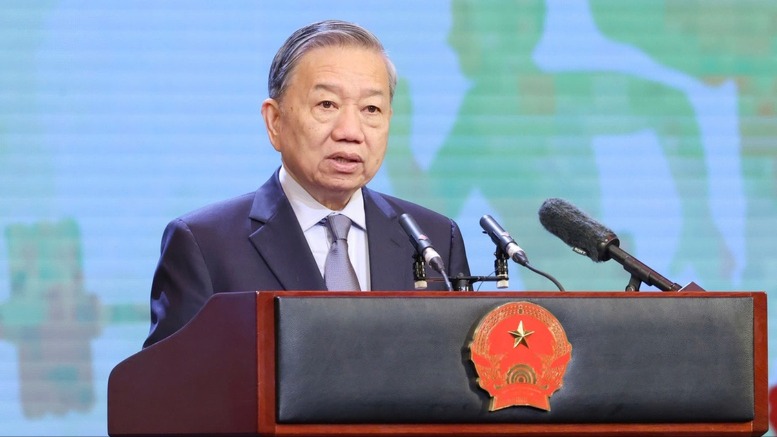 Ph&aacute;t biểu của Tổng B&iacute; thư T&ocirc; L&acirc;m tại Lễ kỷ niệm 80 năm Ng&agrave;y truyền thống ng&agrave;nh Thể dục thể thao Việt Nam