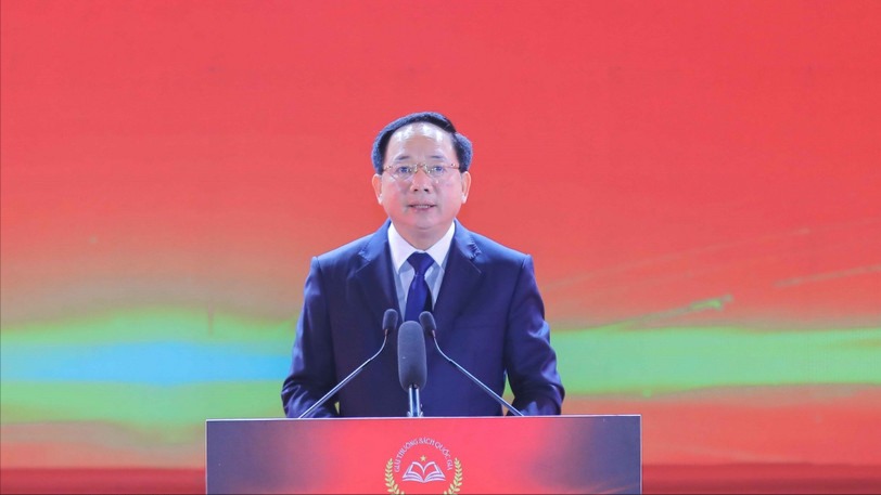 Ph&aacute;t biểu của Trưởng Ban Tuy&ecirc;n gi&aacute;o v&agrave; D&acirc;n vận Trung ương Trịnh Văn Quyết tại Lễ trao Giải thưởng S&aacute;ch Quốc gia lần thứ VIII