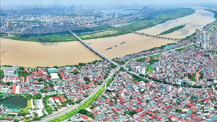 H&agrave; Nội tăng cường l&atilde;nh đạo triển khai Dự &aacute;n Trục đại lộ cảnh quan s&ocirc;ng Hồng
