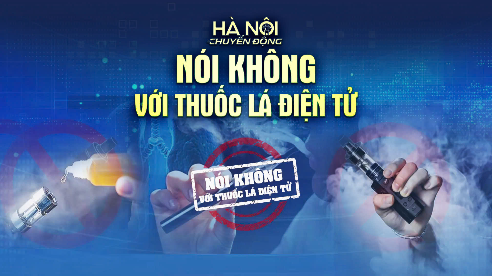 H&agrave; Nội chuyển động: N&oacute;i kh&ocirc;ng với thuốc l&aacute; điện tử