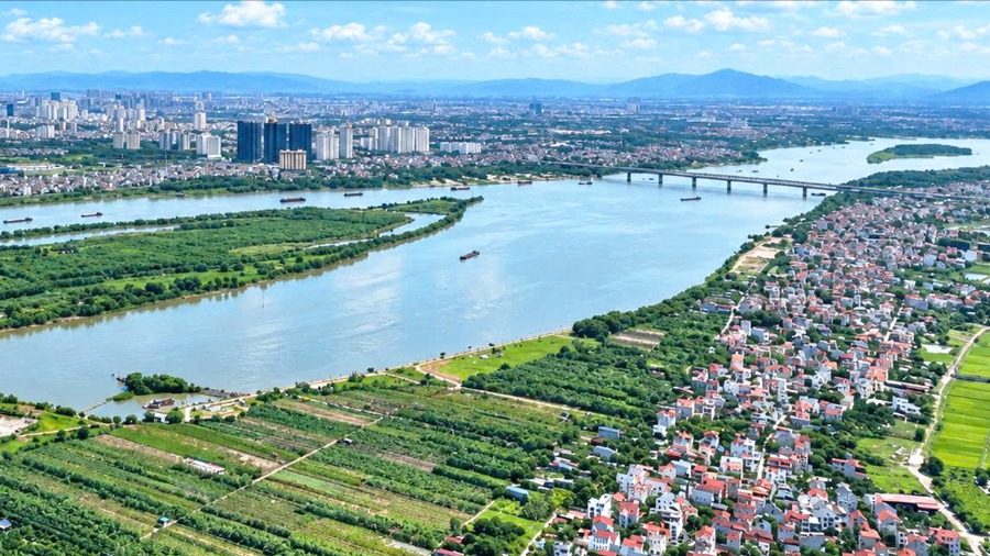 Lấy &yacute; kiến đ&oacute;ng g&oacute;p về Điều chỉnh tổng thể Quy hoạch ph&acirc;n khu đ&ocirc; thị s&ocirc;ng Hồng: Kiến tạo những kh&ocirc;ng gian sống xanh
