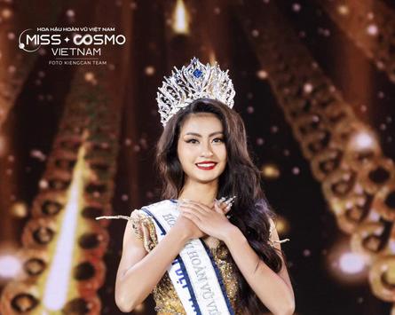 Xu&acirc;n Hạnh trở th&agrave;nh Miss Cosmo Vietnam 2023