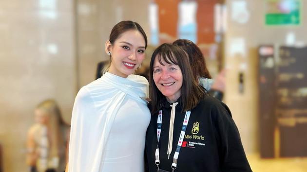 Những dấu ấn đầu ti&ecirc;n của Mai Phương tại Miss World 2024