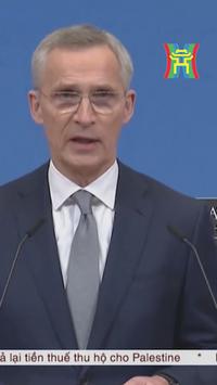 NATO b&aacute;c bỏ th&ocirc;ng tin đưa qu&acirc;n tiếp viện Ukraine