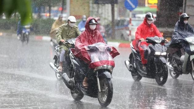 Dự b&aacute;o thời tiết 29/3, H&agrave; Nội c&oacute; mưa r&agrave;o v&agrave; d&ocirc;ng